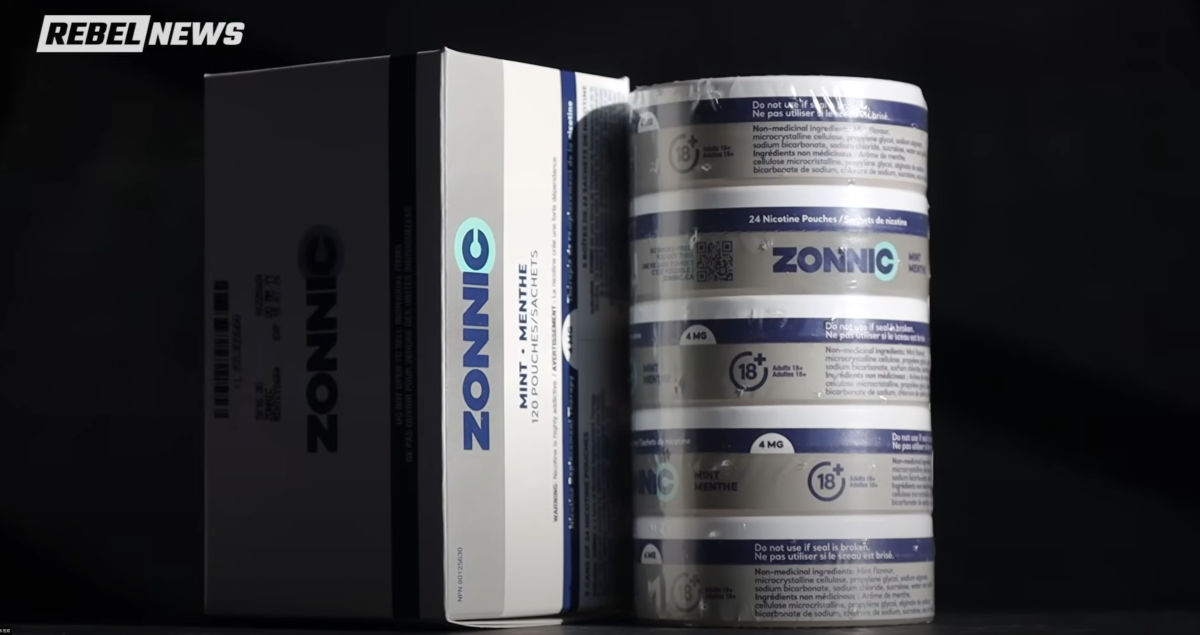 Canada approves ZONNIC as the only legal nicotine pouch for public sale amid criticisms and market challenges - video report
