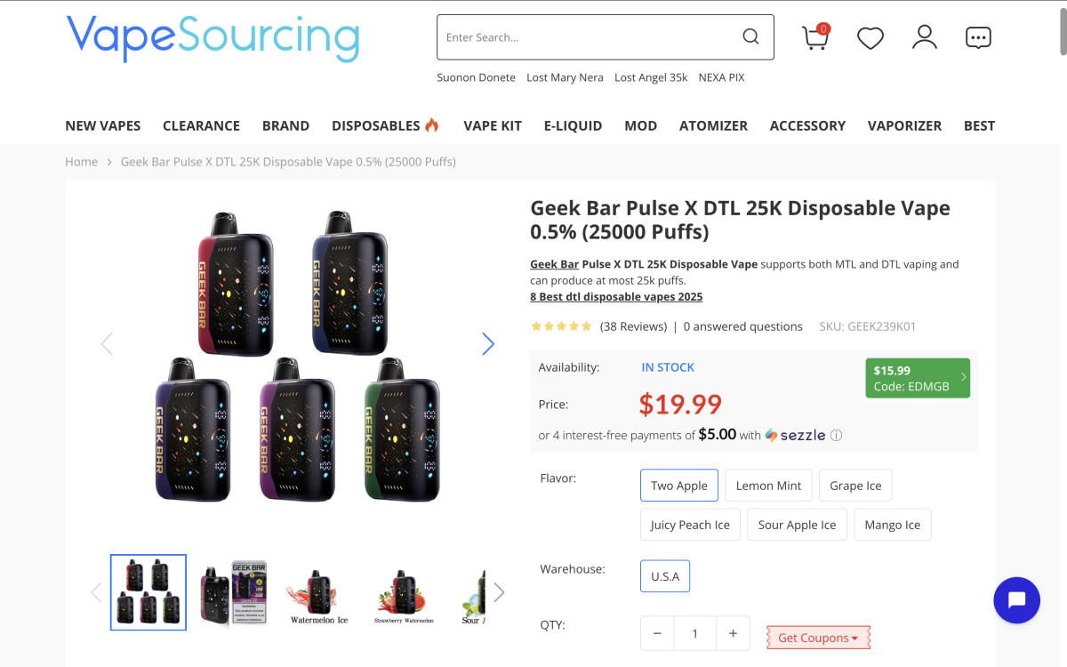 Product | GEEKBAR Launches HOOKAH X on Its Official Website, Featuring Stepless DTL “Infinite Control”