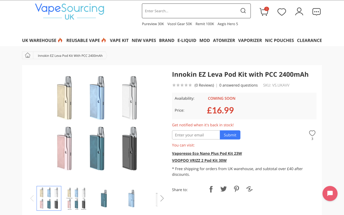Product | INNOKIN Launches Magnetic Open-System Device, Pod + Power Bank Design Debuts in UK and US Channels