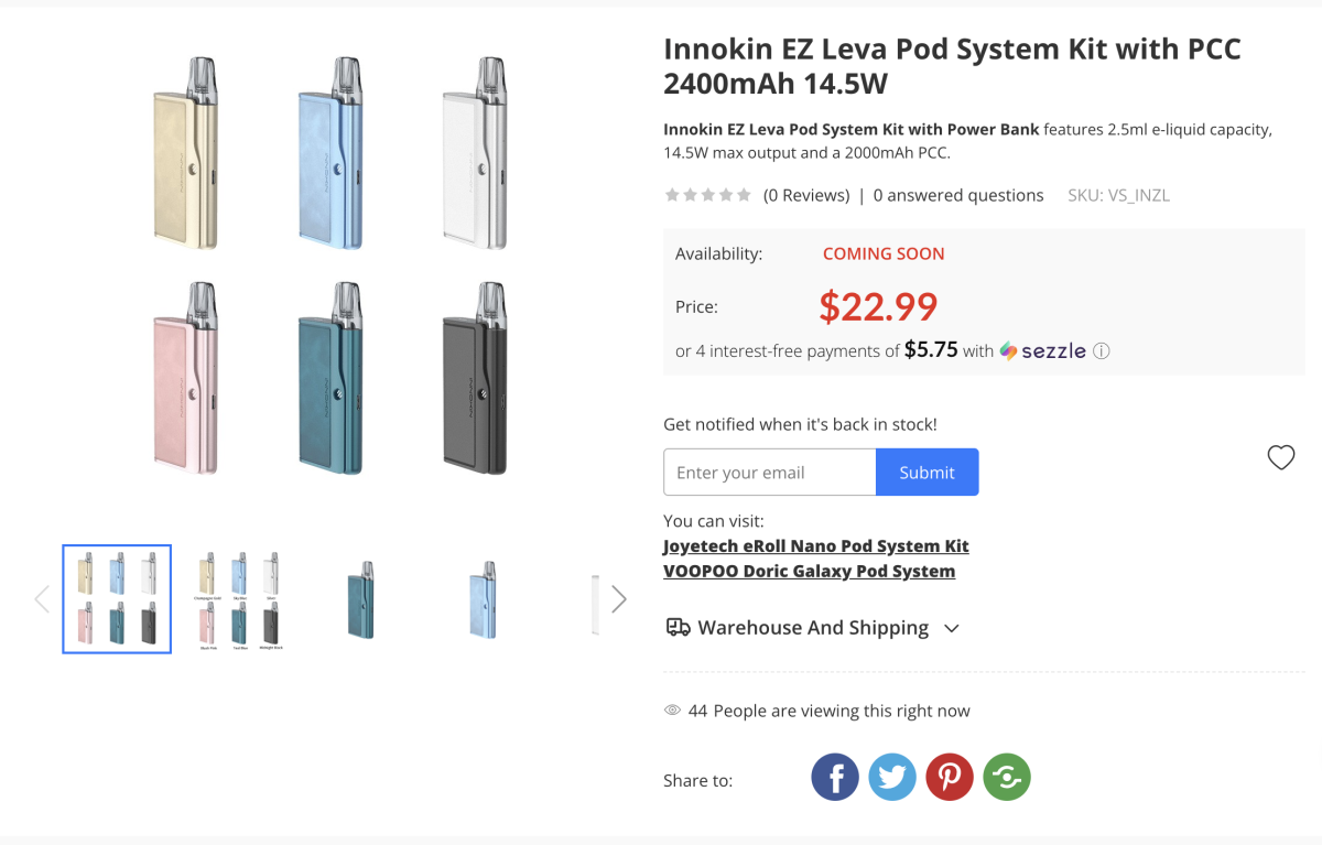 Product | INNOKIN Launches Magnetic Open-System Device, Pod + Power Bank Design Debuts in UK and US Channels