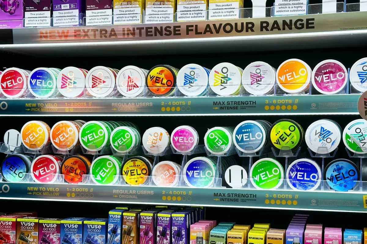 《柳叶刀》研究：英国尼古丁袋使用率上升，年轻男性使用率达7.5%