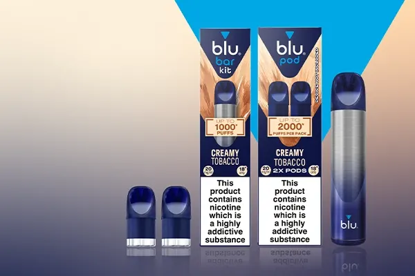 Imperial Brands’ blu adds “Creamy Tobacco” flavour, rolling out across device kits and pod products