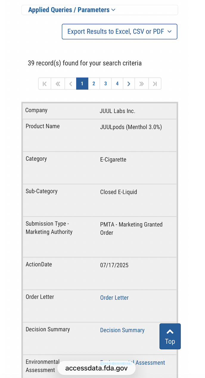 Exclusive: Suspected ‘Backend Update Then Withdrawal’ Suggests Glas May Be Next FDA-Authorized E-Cigarette Brand After Juul