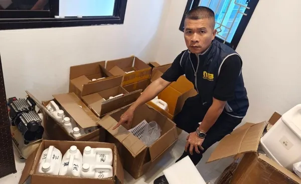 Thai Police Bust Large-Scale Illegal Vape Production Site