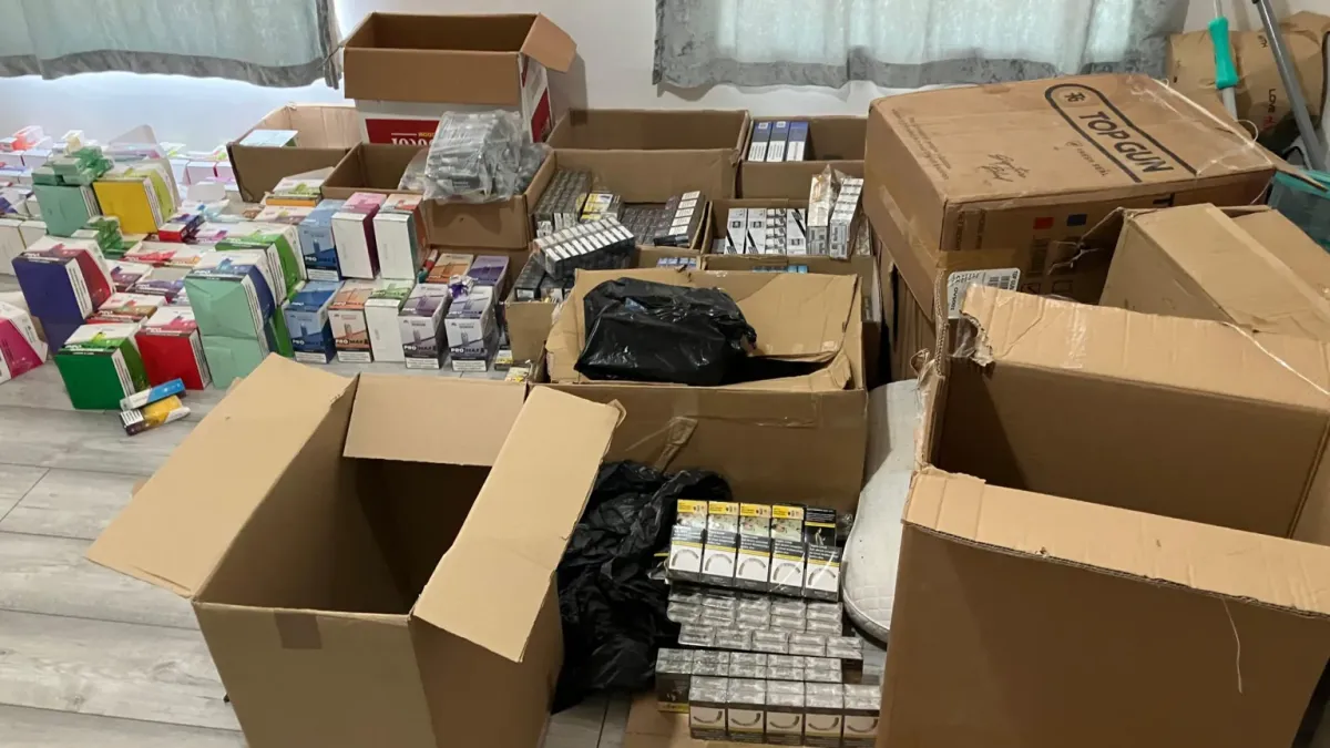 Two Taunton shops ordered shut for three months due to illegal tobacco and e-cigarette; Products worth around £50,000 seized; Repeat inspections uncover continued hiding of illegal goods; Court says closure crucial to preventing further criminal activity.
