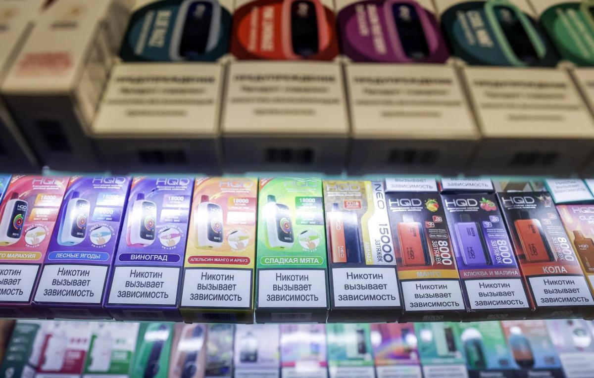 Russia to Tighten E-cigarette Packaging and Design Regulations in Early 2026: Rosstandart Chief