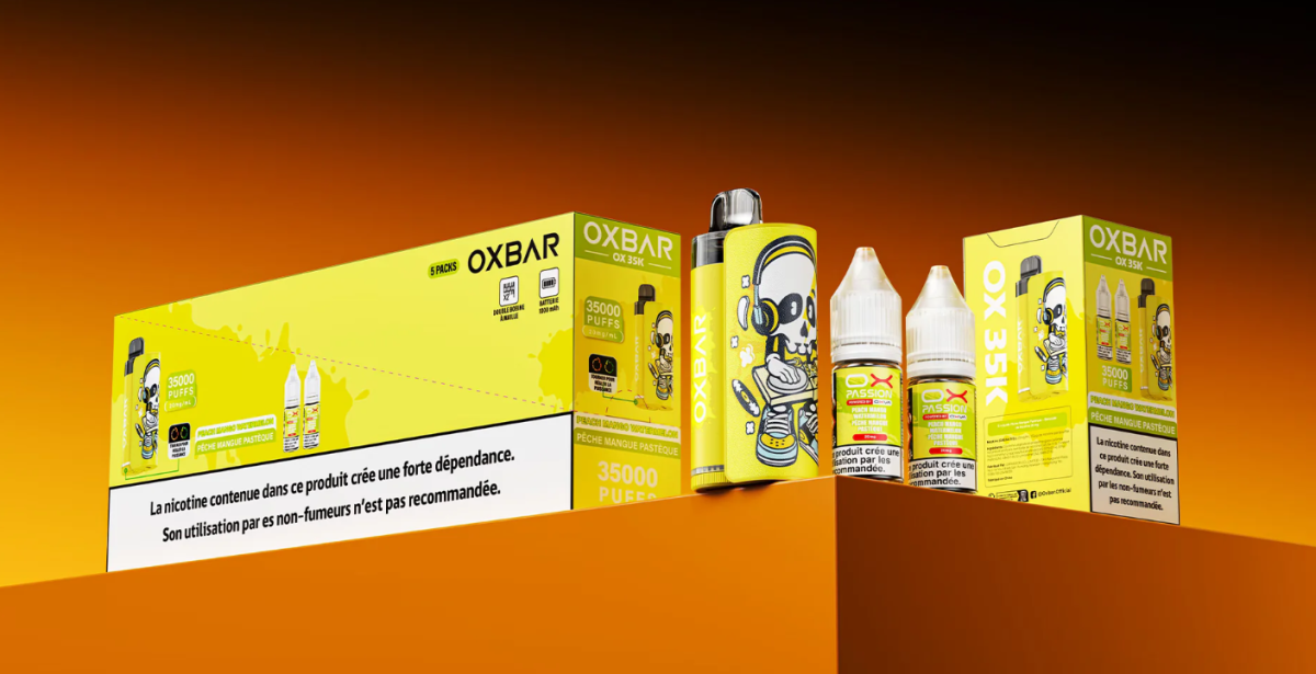 OXBAR Launches OX35K Open Pod System with 2ml+20ml E-Liquid Supply, Top Refill Feature