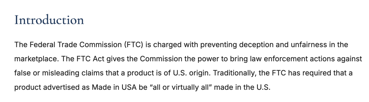 2Firsts Observation | Element Vape Launches “Made in USA” Section as Product Pages Show “Assembled in USA” and “Made in USA” Labels