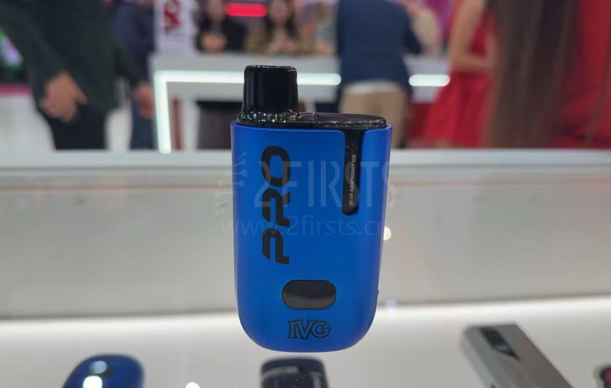 产品|全屏显示+10K口数,IVG在英国上新Pro系列换弹电子烟