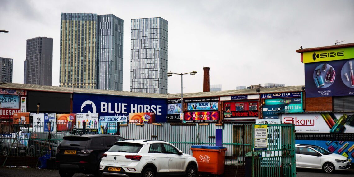 Manchester’s Cheetham Hill Hosts 54 Vape Shops Across Two Streets