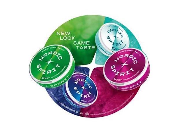JTI UK unveils new packaging for Nordic Spirit nicotine pouches, featuring strength indicators and enhanced design