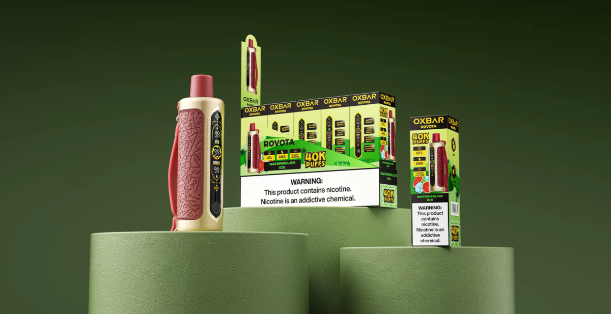 产品|30ml烟油、40,000口、三档功率调节,OXBAR推DTL新品ROVOTA