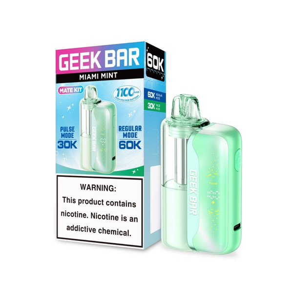 Product | GEEKBAR MATE 60K Launches in U.S. Channels With 15ml E-Liquid and Up to 60,000 Puffs