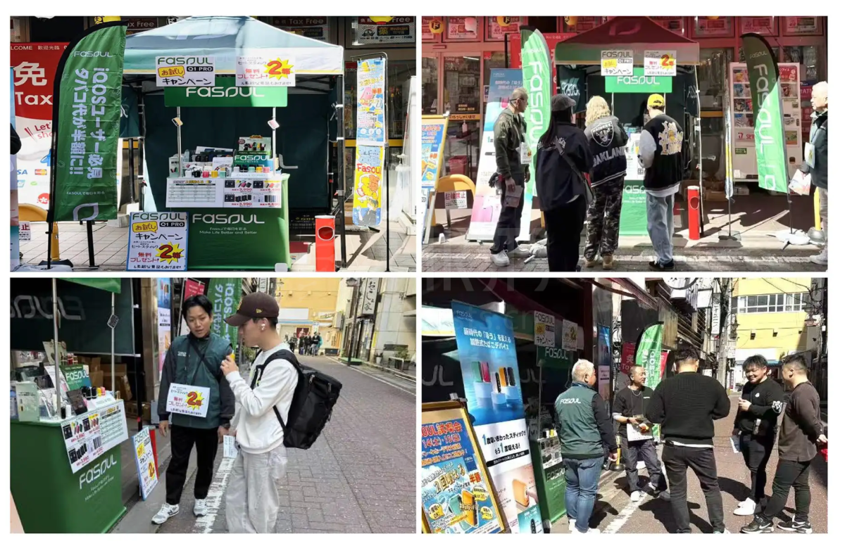 Exhibition Insights | Geek Bar Booth Shows Two Fasoul Heat-Not-Burn Devices in Prague