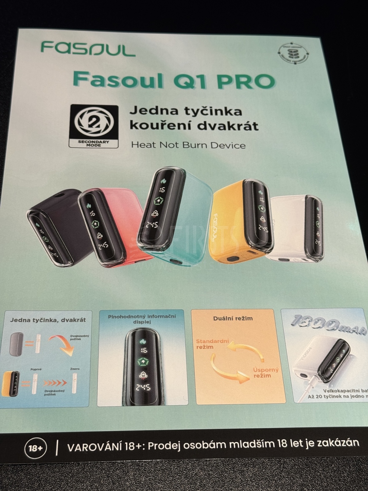 Exhibition Insights | Geek Bar Booth Shows Two Fasoul Heat-Not-Burn Devices in Prague