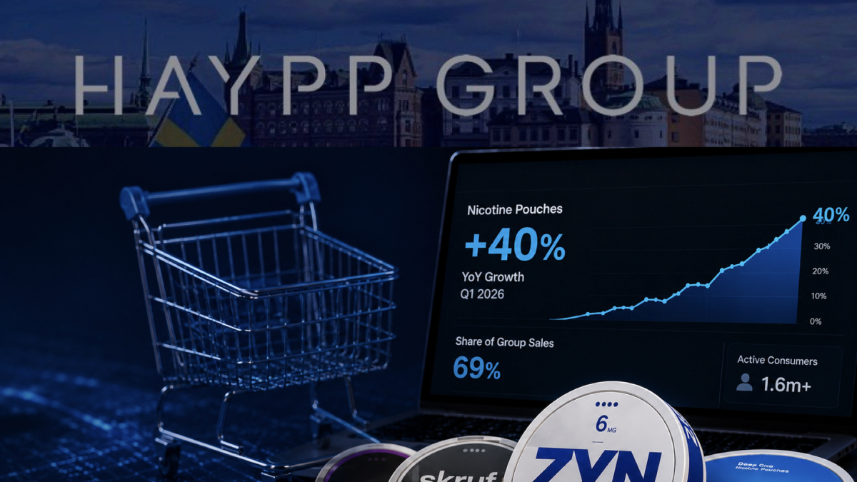 特稿｜Haypp尼古丁袋销量增长40%：谁在掌握modern oral的线上货架？