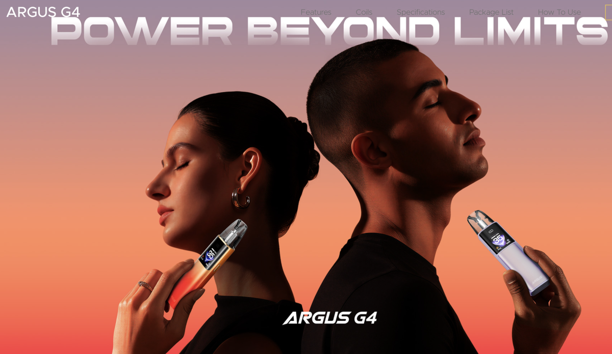 产品｜VOOPOO ARGUS G4现身海外渠道，提供Standard、TPD与US版本