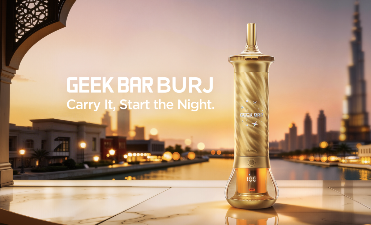 产品｜Geek Bar BURJ 80K官网上线，水烟式DTL一次性产品延伸高口数竞争