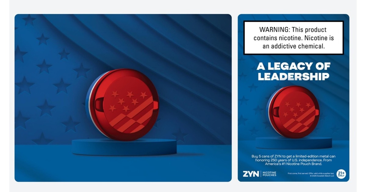 PMI U.S. Launches America250 Initiative, Introduces Limited-Edition ZYN Patriotic Storage Can