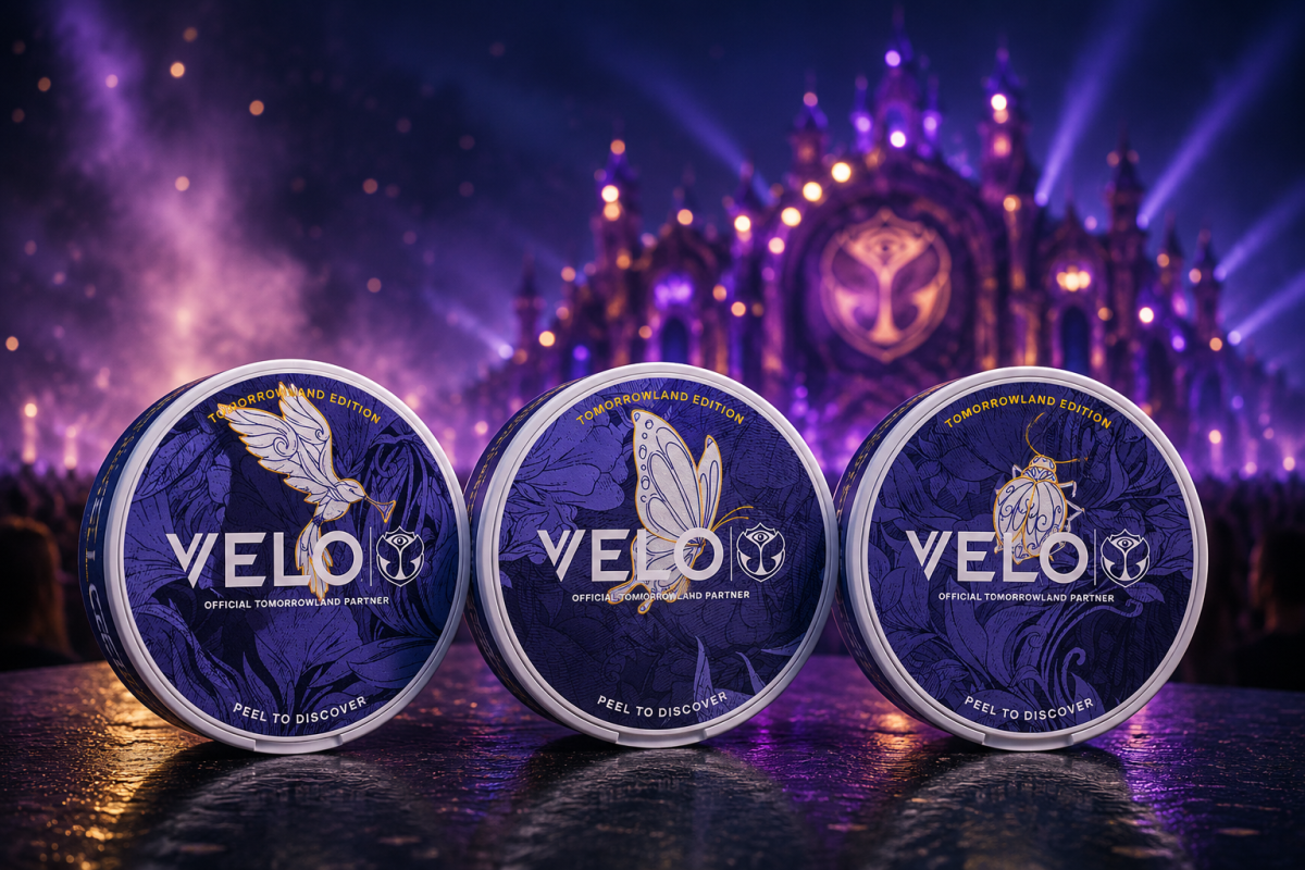 产品｜VELO推出Tomorrowland 2026限量版，音乐节IP进入尼古丁袋包装设计