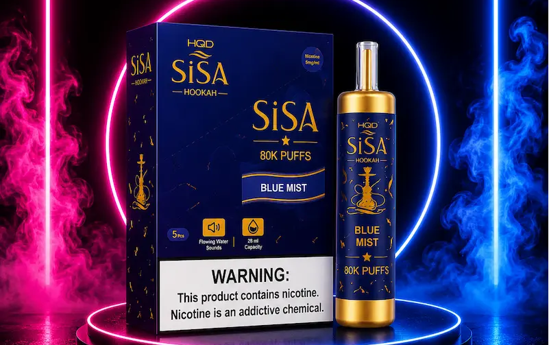 Product | HQD SiSA 80K Enters the U.S. Market With a Hookah-Inspired Approach to the High-Capacity Disposable Segment