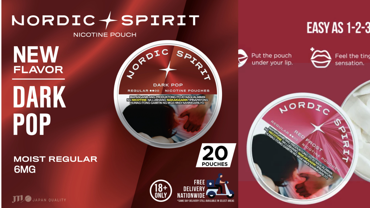 Product | JTI Philippines Expands Nordic Spirit Nicotine Pouch Portfolio With Dark Pop and Red Frost