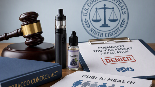 U.S. Ninth Circuit Upholds FDA Denial of MH Global’s Flavored Vape PMTA Applications