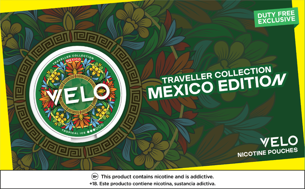 Product | BAT Expands VELO Travellers’ Collection With Mexico, Spain and Sweden Summer Edition Nicotine Pouches