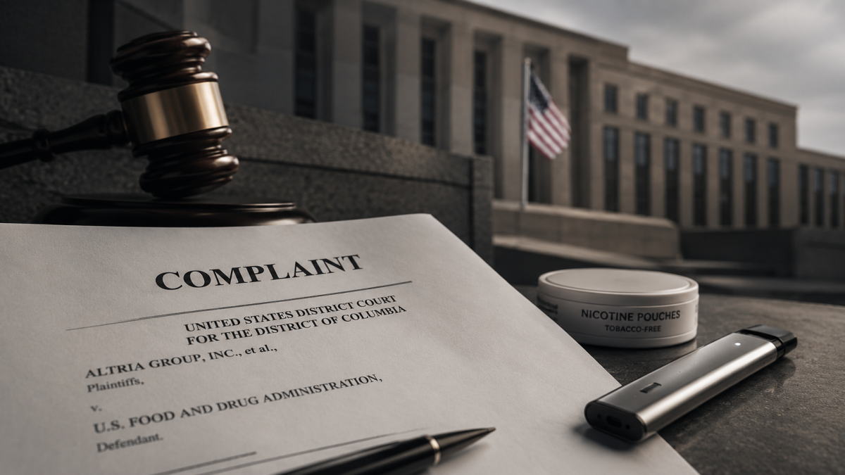 Special Report | Altria Subsidiaries Sue FDA to Vacate 2021 PMTA Rule as Agency Moves to Speed Reviews