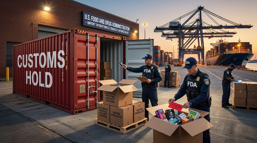 FDA Revises Import Alert 98-07 Rules, Bringing May Enforcement Priorities Into Unauthorized ENDS Detentions