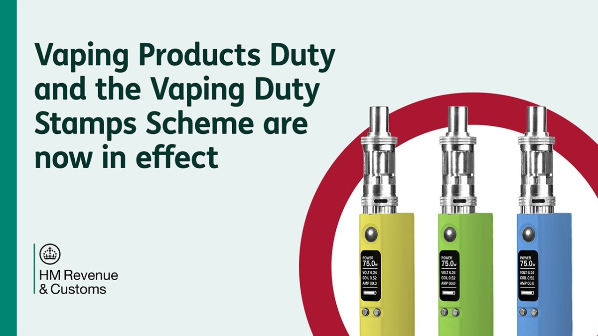 UK HMRC Launches Vape Duty Stamps on October 1, Ushering in Supply-Chain Traceability as Chinese Exporters Face New Compliance Hurdles