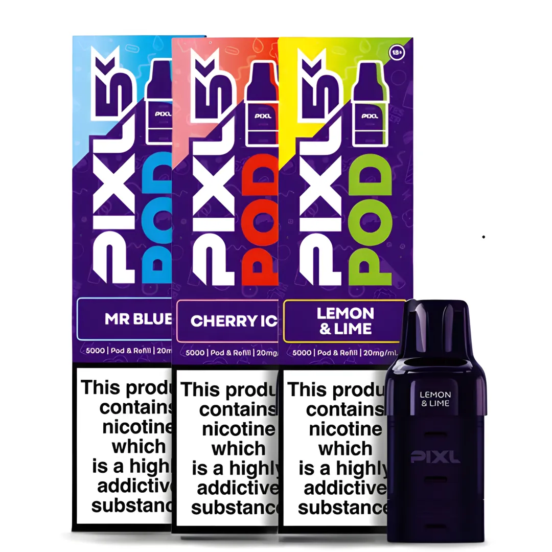 Product | PIXL Adds 6ml PIXL 5K in UK Alongside 12ml PIXL 8000 as Vape Duty Takes Effect